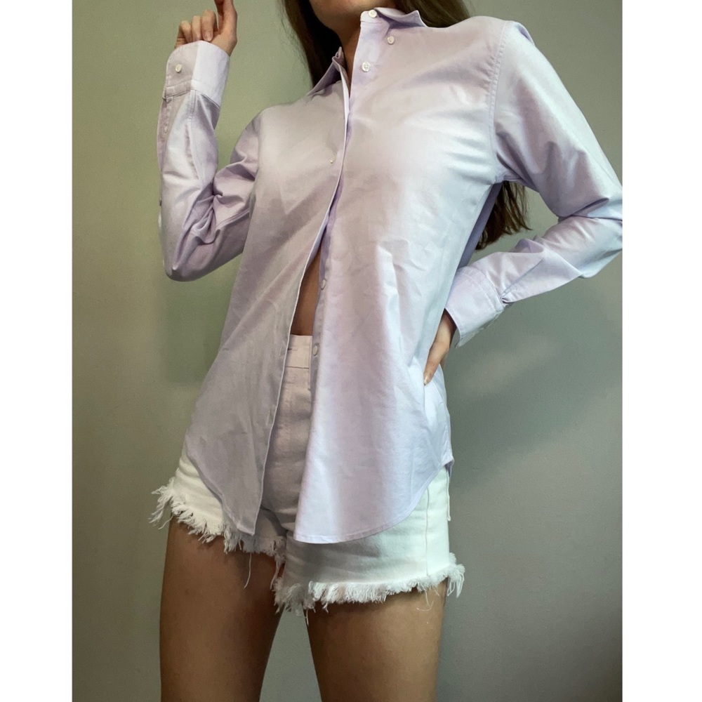 Brooks Brothers Supima Cotton Oxford Cloth Lavender shirt